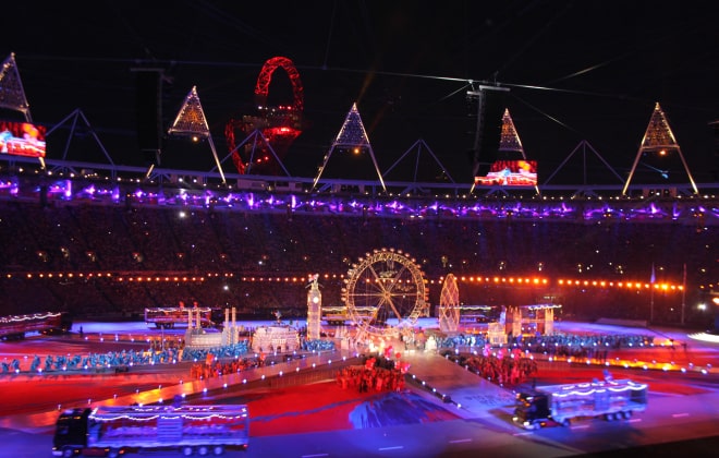 2012 London Olympics closing ceremony.