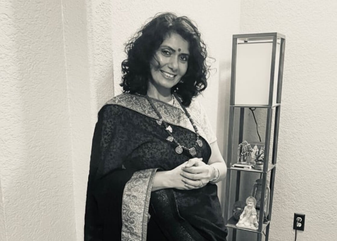 Vandita Parikh, founder of Nruthya Shakti Dance Academy, emphasizing the commitment to dance education.